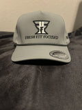 Gray rope snapback – front